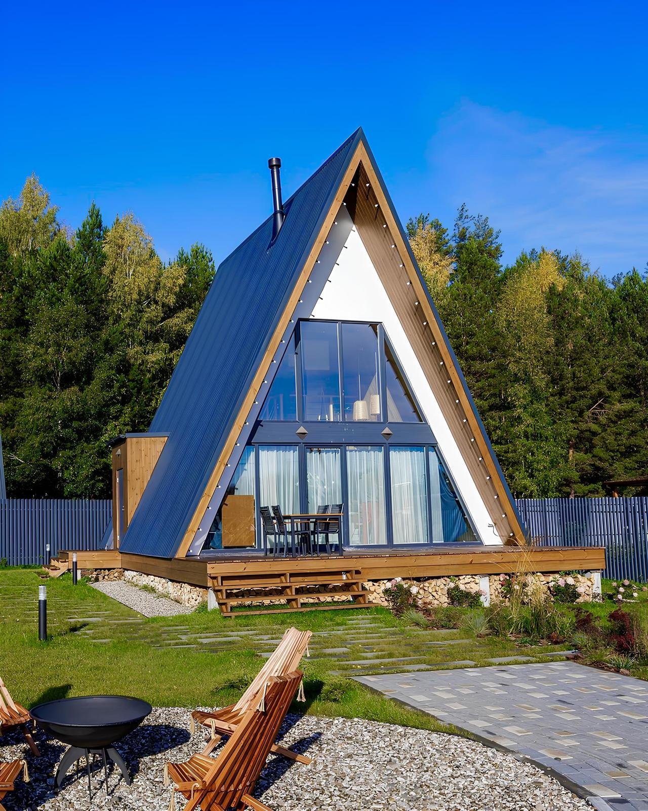 A tipi çelik villa uygulaması